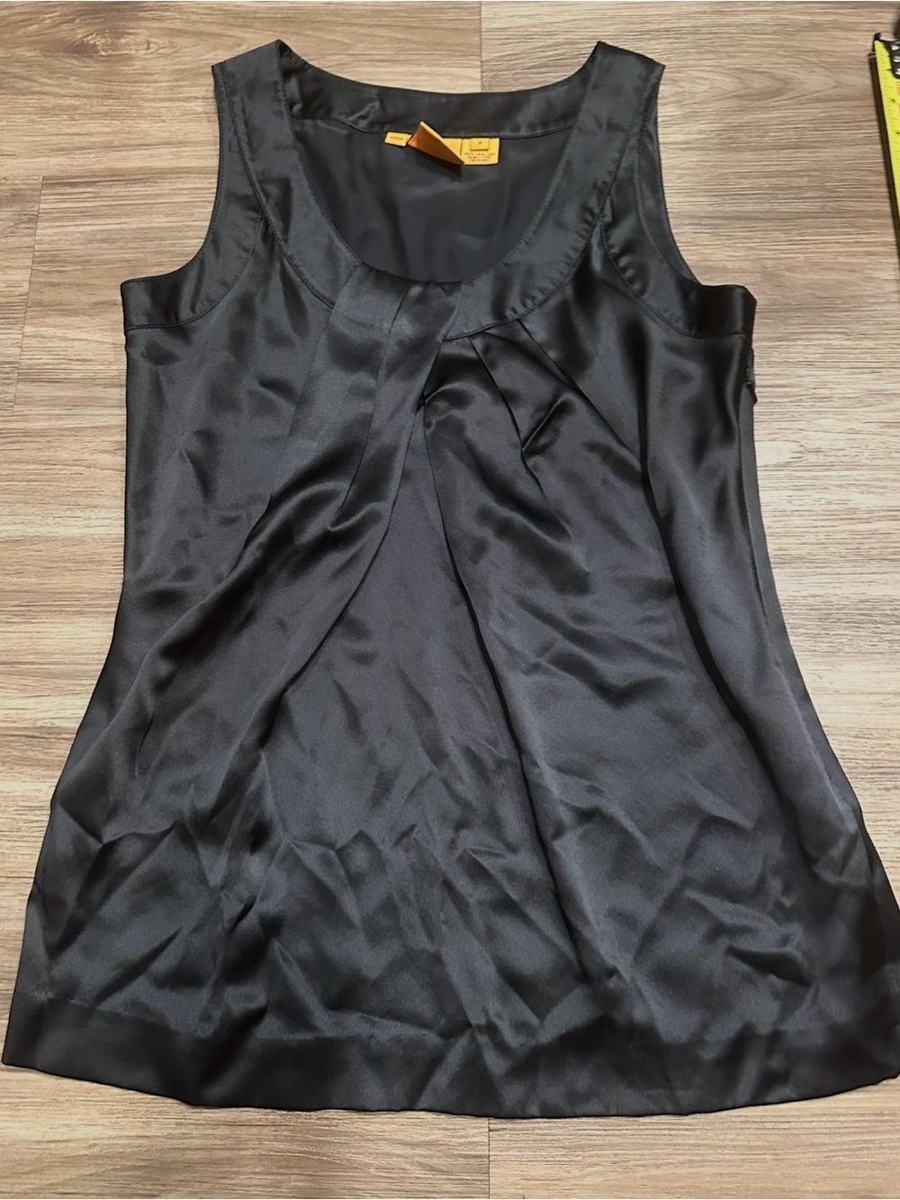Tory Burch Black Silk  Sleeveless Camisole